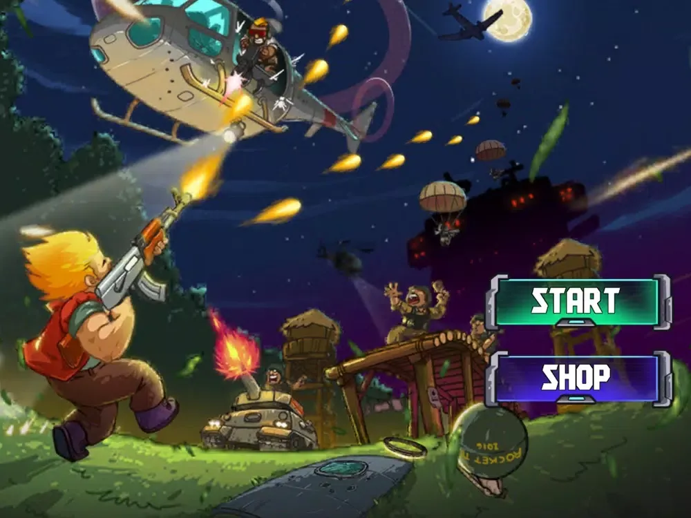 Metal savior : Machine Guns iPad  스크린샷