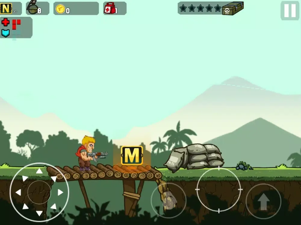 Metal savior : Machine Guns iPad  스크린샷