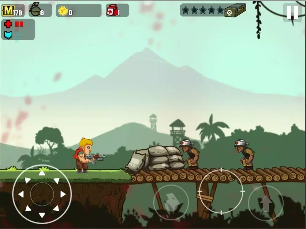 Metal savior : Machine Guns iPad  스크린샷