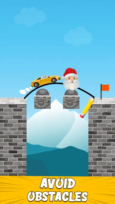تصاویر Draw Bridge-Santa Puzzle Games