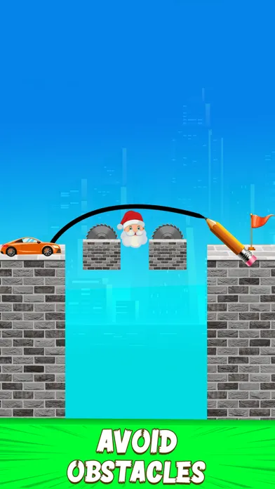 تصاویر Draw Bridge-Santa Puzzle Games