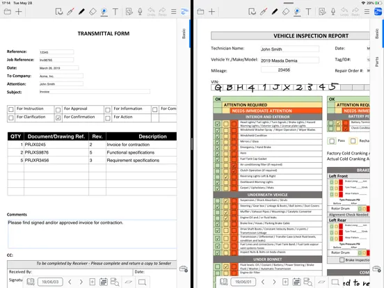 Captures d'écran de GEMBA Note Viewer 5 iPad 