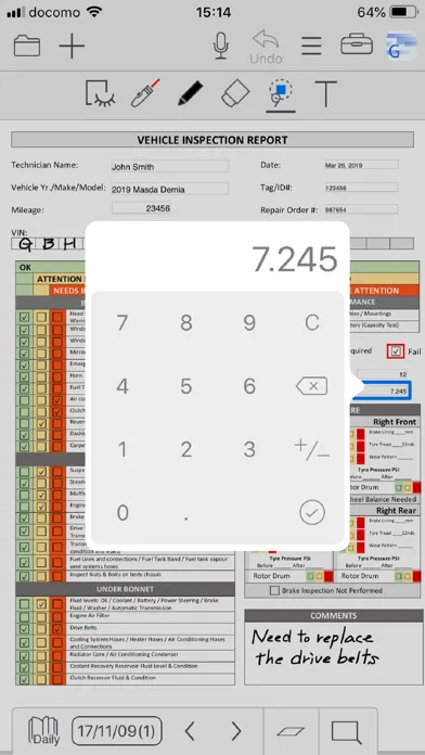 Captures d'écran de GEMBA Note Viewer 5