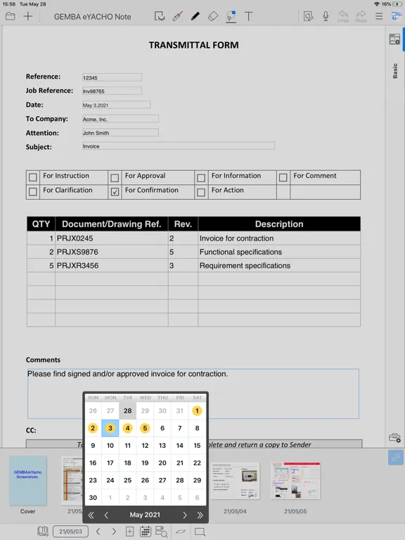 Скриншоты GEMBA Note Viewer 6 iPad 