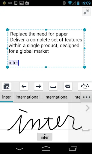 mazec3 Handwriting Recognition Screenshots