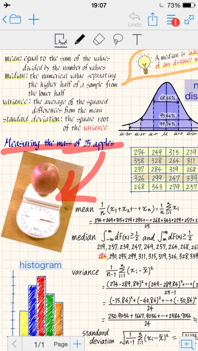 Capturas de tela do MetaMoJi Note Lite