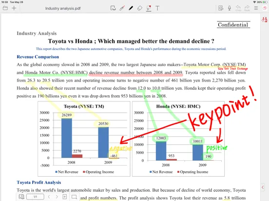 Ảnh chụp màn hình của MetaMoJi Share Viewer 6 iPad 