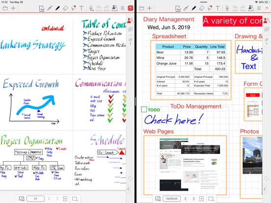 Ảnh chụp màn hình của MetaMoJi Share Viewer 6 iPad 