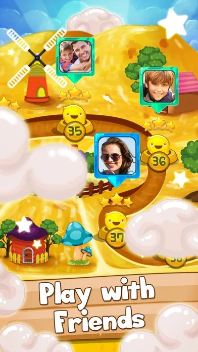 Fruit Pop! Puzzles in Paradise - Fruit Pop Sequel سکرین شاٹس