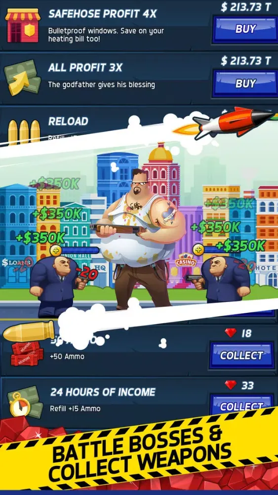 Tangkapan layar Tap Mafia - Idle Clicker