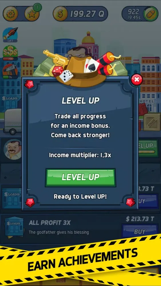 Tangkapan layar Tap Mafia - Idle Clicker