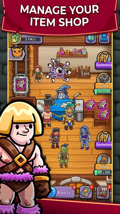 Dungeon Shop Tycoon スクリーンショット