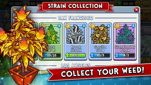 Captures d'écran de Weed Inc: Idle Tycoon