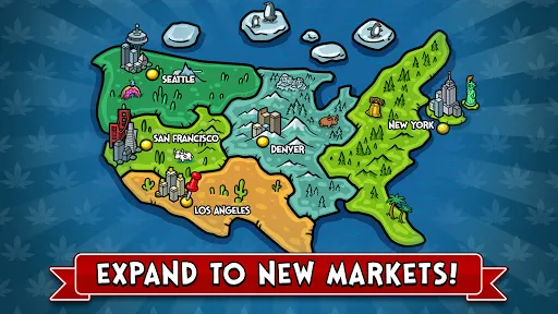 Captures d'écran de Weed Inc: Idle Tycoon