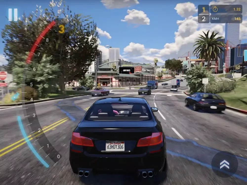 Zrzuty ekranu Drag Racing Car Simulator 2022 iPad 
