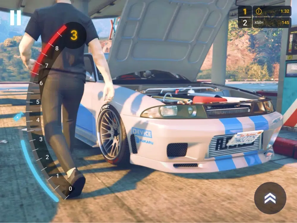 Zrzuty ekranu Drag Racing Car Simulator 2022 iPad 