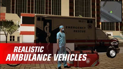 Ambulance city car simulator スクリーンショット