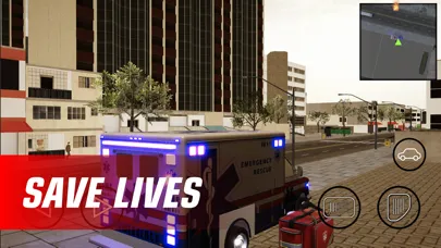 Ambulance city car simulator スクリーンショット