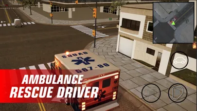 Ambulance city car simulator スクリーンショット
