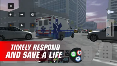 Ambulance city car simulator スクリーンショット