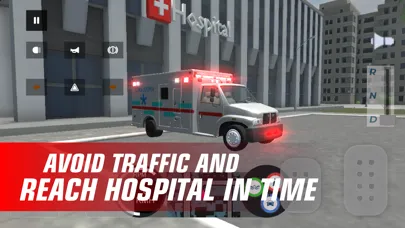 Ambulance city car simulator スクリーンショット