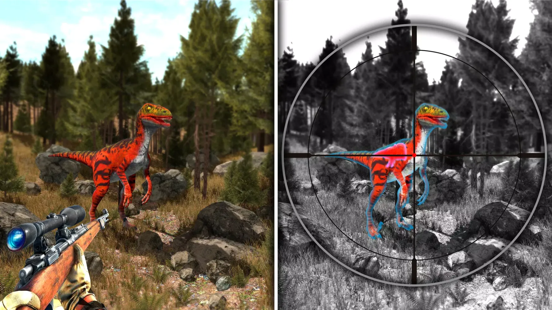 Tangkapan layar Dinosaur Hunting Games 3D 2023