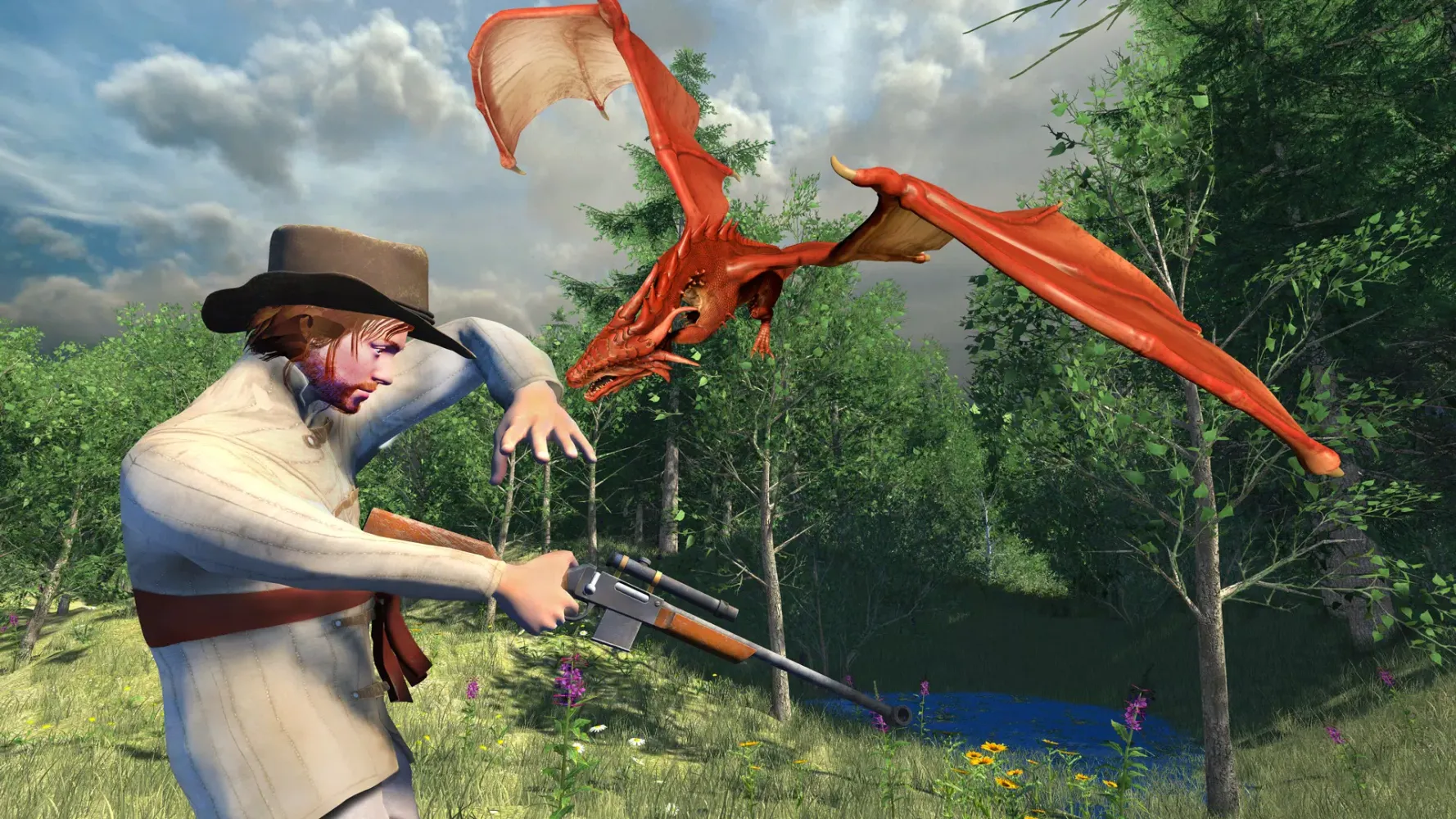 Tangkapan layar Dinosaur Hunting Games 3D 2023