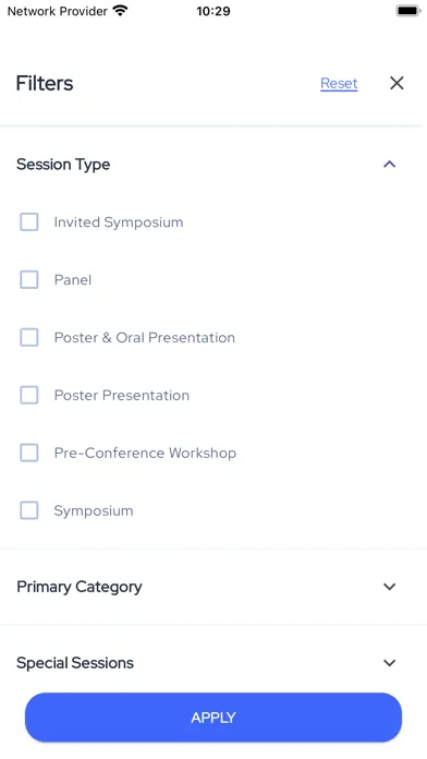 Flux Conference Screenshots