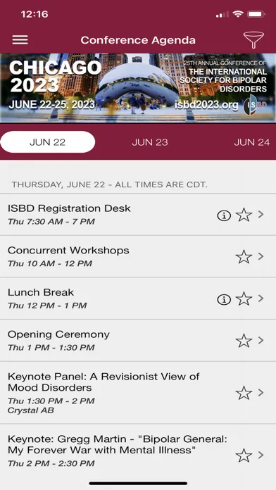 Screenshot di ISBD 2023