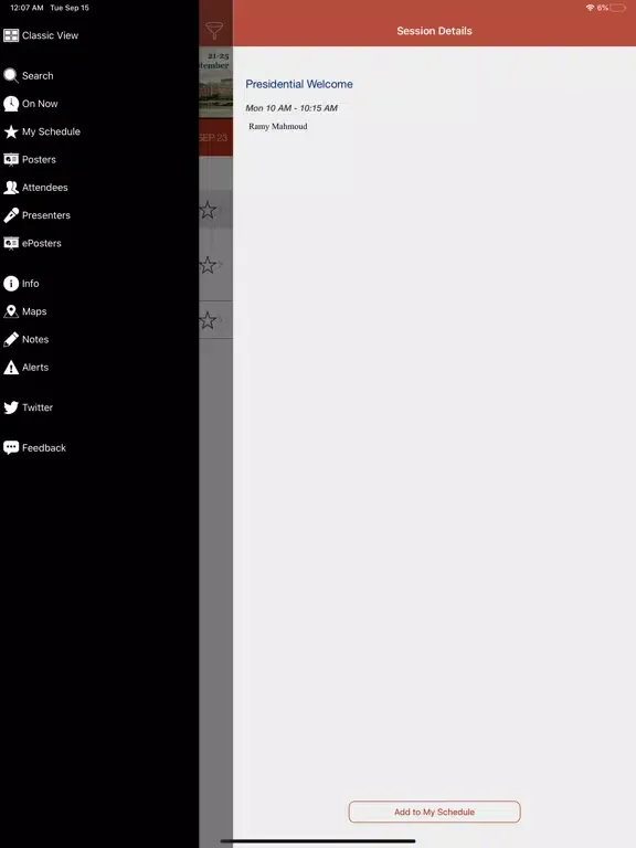 ISCTM Autumn 2020 iPad 应用截图