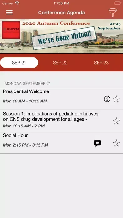 ISCTM Autumn 2020应用截图