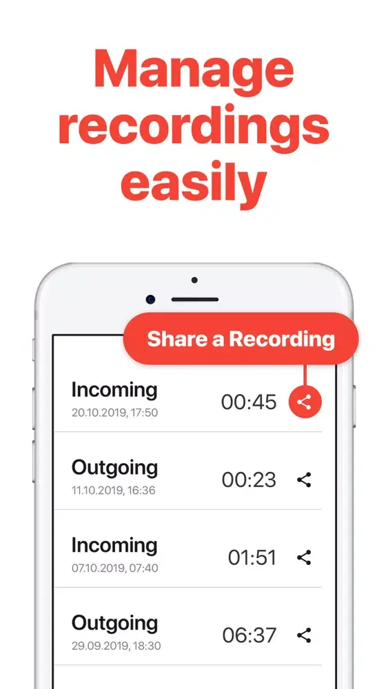 RecNow: call recorder স্ক্রিনশট
