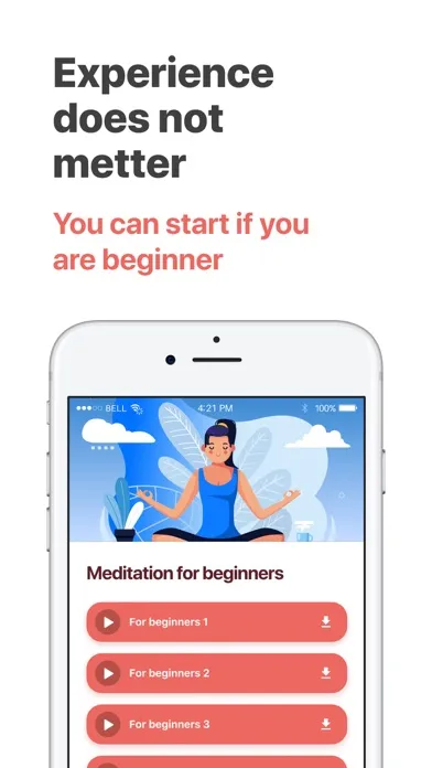 Ảnh chụp màn hình của Meditating Now