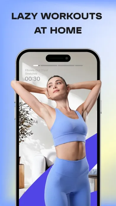 Capturas de tela do FitEase Fitness & Home Workout