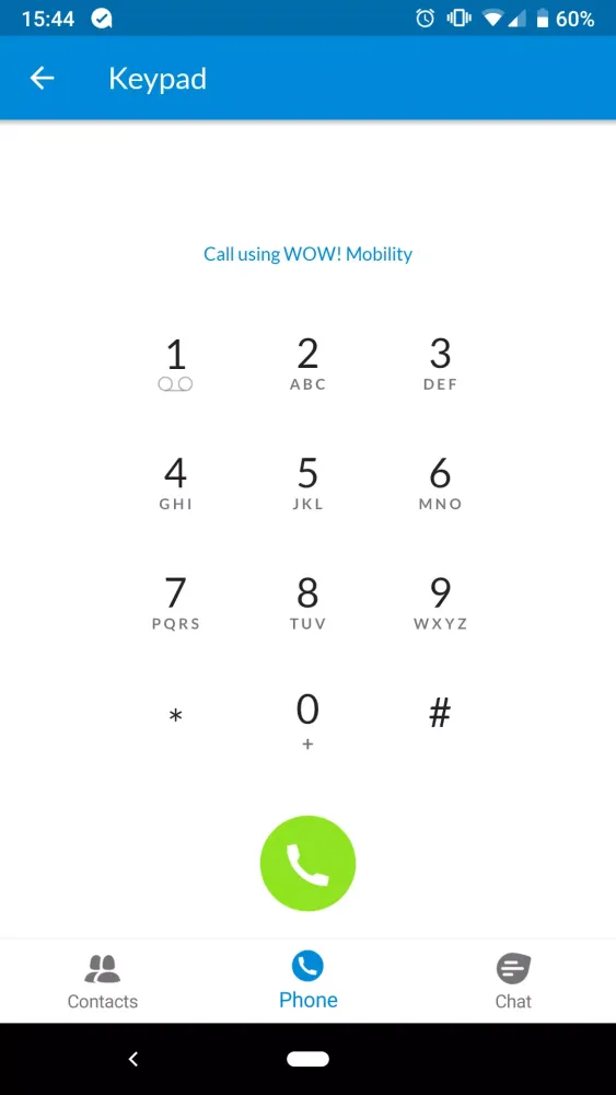 Capturas de pantalla de WOW! Mobility