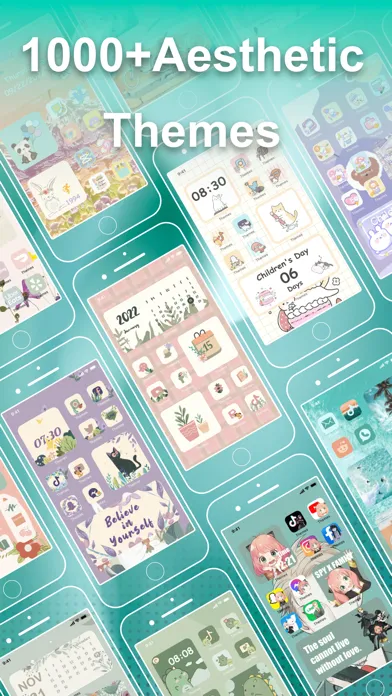 Captures d'écran de Color Themes: Standby & Widget