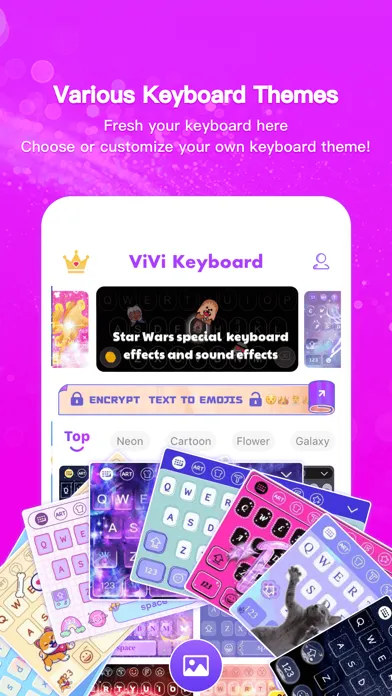 ViVi Keyboard: Theme & Chatbot स्क्रीनशॉट