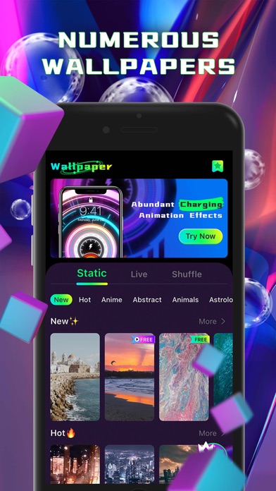 4K Live Wallpapers Go应用截图