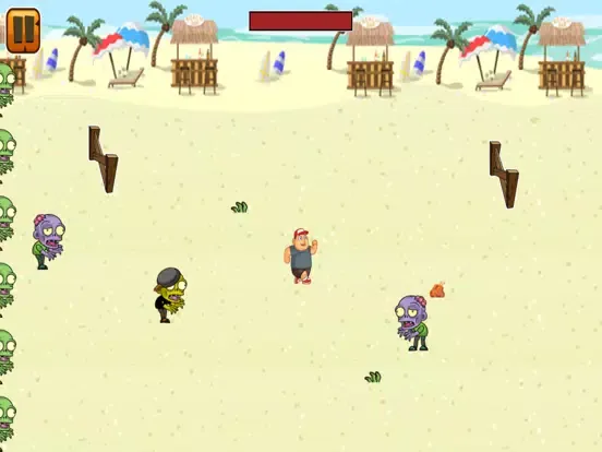 Tangkapan skrin Spring OutBreak iPad 