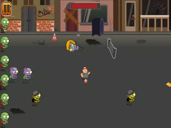 Tangkapan skrin Spring OutBreak iPad 
