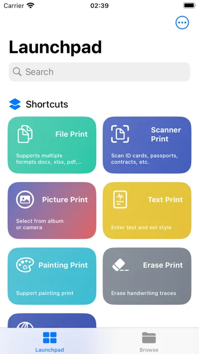 Captures d'écran de Printer App:Scanner & AI Print