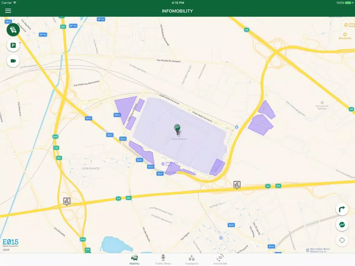Zrzuty ekranu fieramilano iPad 