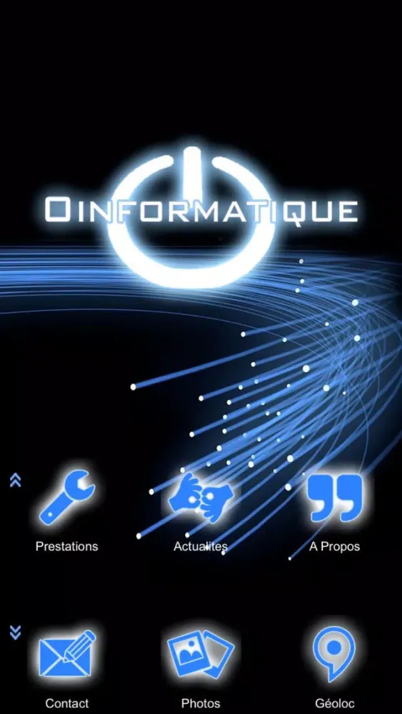 Capturas de tela do O Informatique