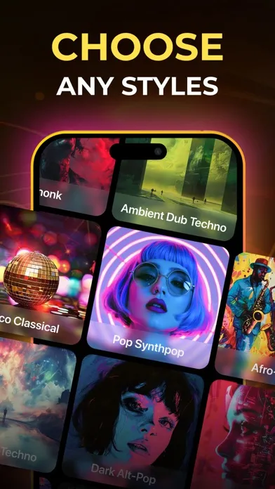 Music AI - Song Generator App स्क्रीनशॉट