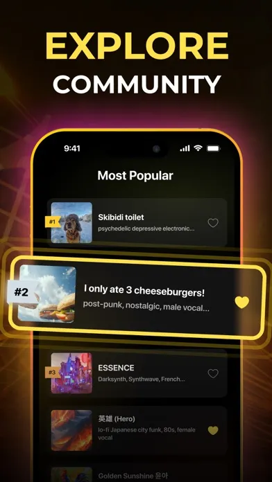 Music AI - Song Generator App स्क्रीनशॉट