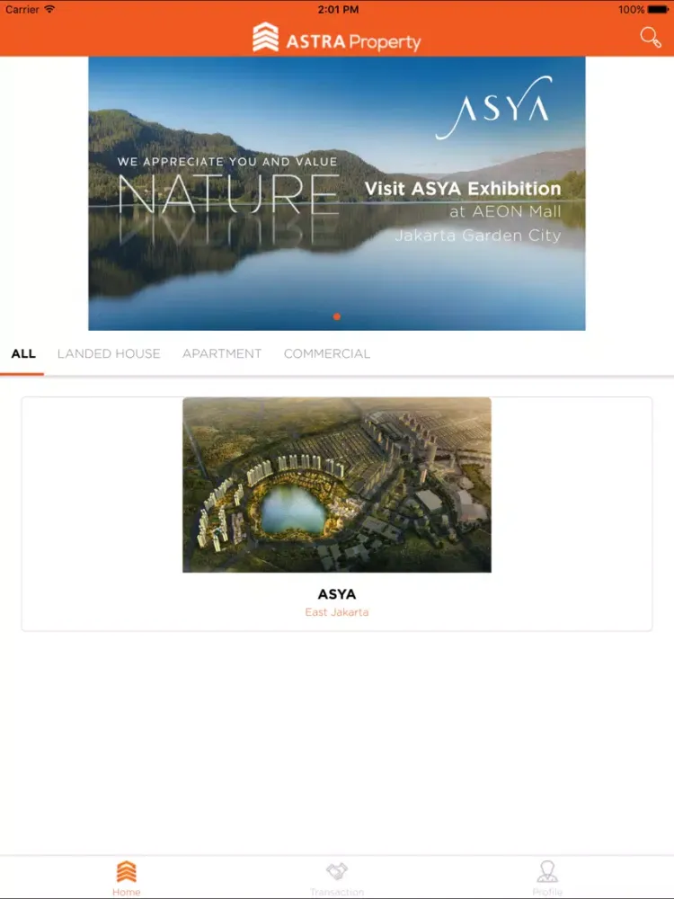 Astra Property Sales iPad 应用截图