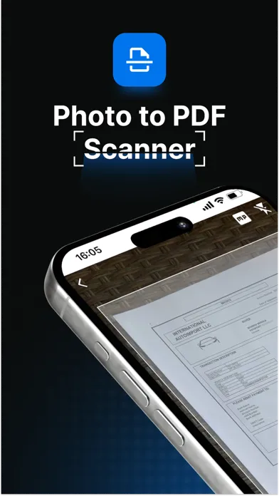 Zap Scan: Photo to PDF Scanner Screenshots