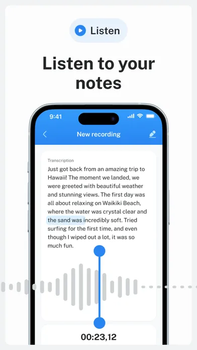 Zap Voice. Record & Transcribe Screenshots