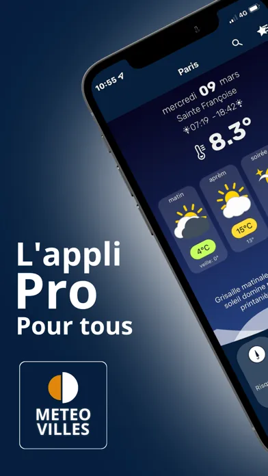 Météo-Villes expertisé应用截图
