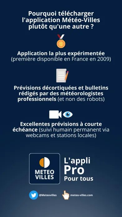 Météo-Villes expertisé应用截图